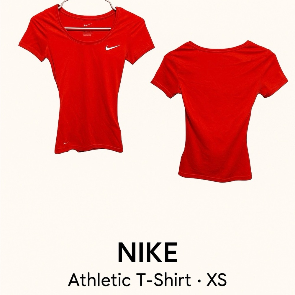 Nike Women's Bright Red Short Sleeve Tee